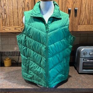 Lands' End Emerald Green Outerwear